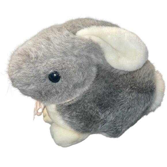 Vintage Windsor Toys Plush Bunny Rabbit Love Land Stuffed Animal Nursery '85 11" - Picture 2 of 11